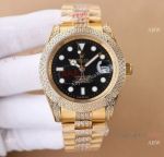 Replica Rolex Submariner Diamond center Gold Case Watches 40mm
